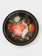 Салатник Доляна «Народные мотивы», 920 мл, 22×5 см, секло, чёрный - Фото 2