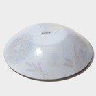 Набор тарелок стеклянных Доляна «Лаванда», 19 предметов: 6 десертных тарелок, 6 обеденных тарелок, 6 мисок, салатник - Фото 9