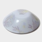 Набор тарелок стеклянных Доляна «Лаванда», 19 предметов: 6 десертных тарелок, 6 обеденных тарелок, 6 мисок, салатник - Фото 10