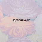 Блюдо стеклянное сервировочное овальное Доляна «Народные мотивы», 24.5×15 см, чёрный - Фото 7