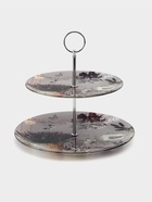 Блюдо 2-х ярусное Доляна «Лаванда», 25/20 см - фото 809514704