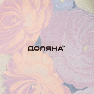 Подставка для яиц Доляна «Народные мотивы», 8 ячеек, 21.5×21.5 см, стекло, чёрная