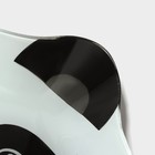 Тарелка Доляна «Пандамэн», 14.9×12.9 см, стекло, белая - Фото 5