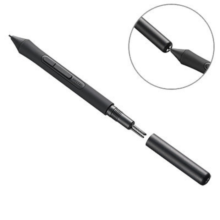 Графический планшет Wacom Intuos S CTL-4100WLK-N, Bluetooth, USB, черный - фото 51476599