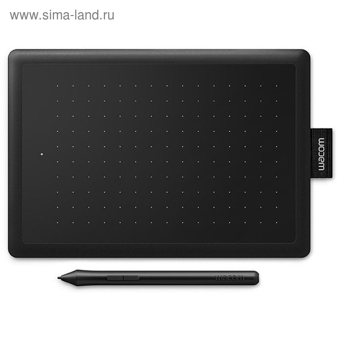 Графический планшет Wacom One CTL-672, USB, черно-красный - Фото 1