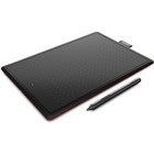 Графический планшет Wacom One CTL-672, USB, черно-красный - Фото 2
