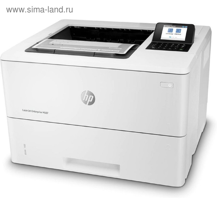 Принтер, лаз ч/б HP LaserJet Enterprise M507dn (1PV87A), A4
