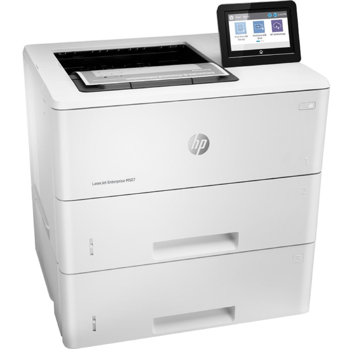 Принтер, лаз ч/б HP LaserJet Enterprise M507x (1PV88A), A4, WiFi - фото 51634384