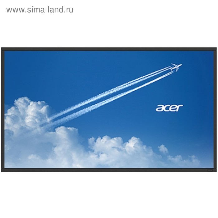 Панель Acer DV433bmidv, 43", 16:9, 1920x1080, LED, MVA, DVI, HDMI, D-Sub, матовая, черный - Фото 1