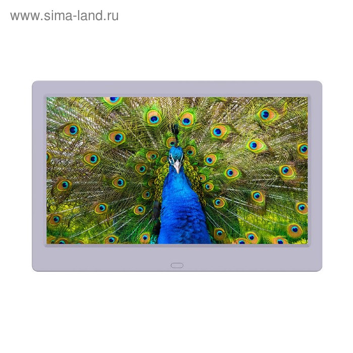 Цифровая фоторамка Digma PF-1043, 10.1", IPS, 1280x800, пластик, ПДУ, видео, белая - Фото 1