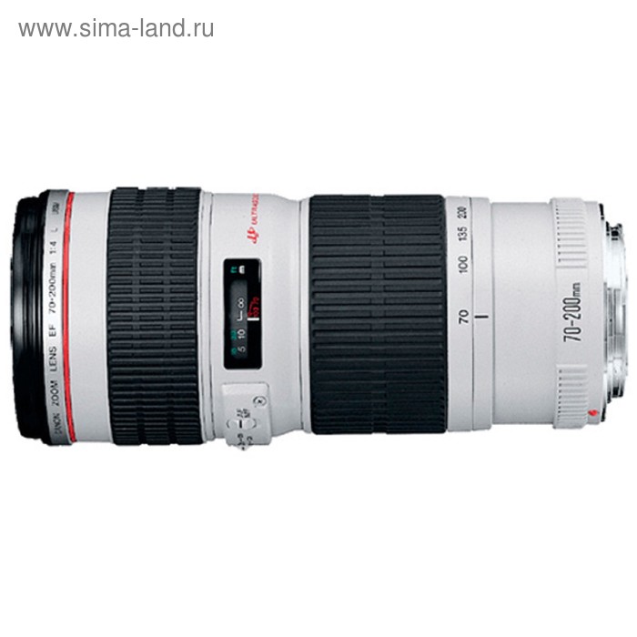 Объектив Canon EF USM (2578A009), 70-200мм f/4L - Фото 1