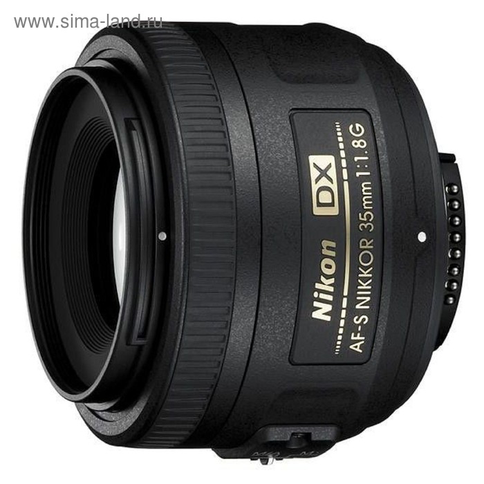 Объектив Nikon AF-S DX Nikkor (JAA132DA), 35мм f/1.8 - Фото 1