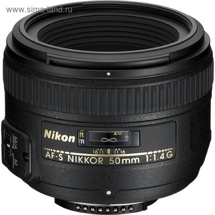Объектив Nikon Nikkor AF-S (JAA014DA), 50мм f/1.4 - Фото 1