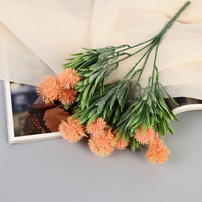 Букет искусственный «Шарики пушистые», 3×24 см, МИКС