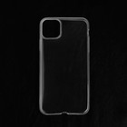 Чехол LuazON для iPhone 11 Pro Max, силиконовый, тонкий, прозрачный - Фото 1
