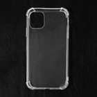 Чехол Luazon для iPhone 11, силиконовый, противоударный, прозрачный - фото 318288058