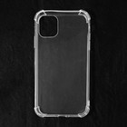 Чехол Luazon для iPhone 11, силиконовый, противоударный, прозрачный - Фото 1