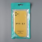Чехол Luazon для iPhone 11, силиконовый, противоударный, прозрачный - Фото 6