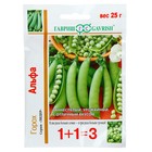 Семена Горох 1+1 «Альфа», 25 г, «Гавриш» - Фото 1