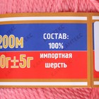 Пряжа "Аргентинская шерсть" 100% импортная п/т шерсть 200м/100гр (102,амалия св.) - Фото 3