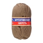 Пряжа "Аргентинская шерсть" 100% импортная п/т шерсть 200м/100гр (039,табак) - Фото 2