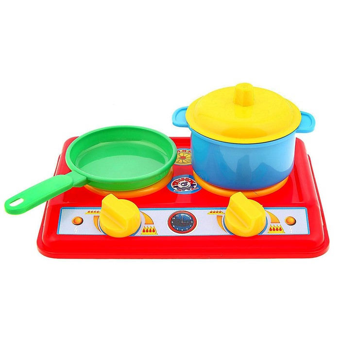 Набор для кухни «Галинка 2», плита, кастрюля, сковорода - Фото 1