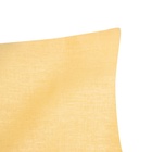 Наволочка «Этель», 70×70 см, желтый, бязь, хлопок 100% 4733627