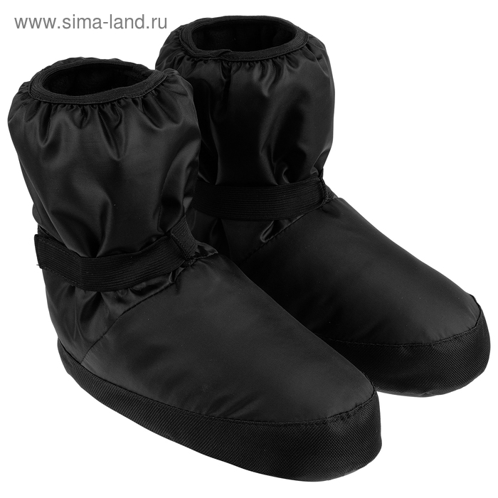 Сапожки для разогрева, размер 26-29, цвет чёрный - Фото 1