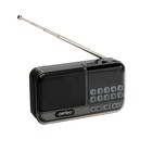 Радиоприемник Perfeo ASPEN, FM+ 87.5-108 МГц, MP3, USB, microSD, Li-ion 1200 мАч, серый - Фото 1