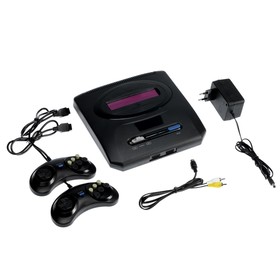УЦЕНКА Приставка игровая Luazon Game-2, 16 бит, два джойстика, 70 игр, чёрная 4836840