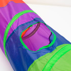 Туннель для кошек с игрушкой, 120 х 25 см, разноцветный - Фото 3