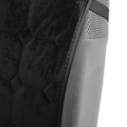 Накидка на переднее сиденье авто 140×50 см, искусственный мех, черный - фото 6272555