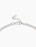 Колье «Гестия», четыре яруса, голубое в чернёном серебре, 35 см - Фото 5