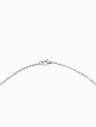 Бусы «Цепь» блеск шамбала, ассорти, шар №12, белые в серебре, 80 см - Фото 5