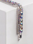 Браслет со стразами «Северное сияние» змейка, цвет радужный в серебре, L=18 см - Фото 8