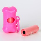 Контейнер с пакетами для уборки за собаками «Я милашка» (рулон 15 шт.) - Фото 3