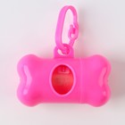 Контейнер с пакетами для уборки за собаками «Я милашка» (рулон 15 шт.) - Фото 8