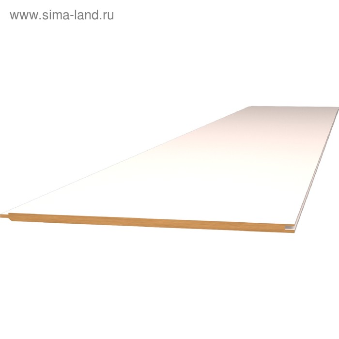 Панель стеновая МДФ Classic Standart, 2700×200×6 мм, цвет белый - Фото 1