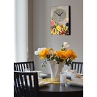 Часы-картина настенные, для кухни, "Тропические фрукты", плавный ход, 57 х 35 х 4 см 4812330