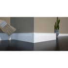 Столбик для напольного плинтуса МДФ  Дуб Сонома, упаковка 6 штук  (артикул 4829225)  большой выбор товаров оптом и в розницу по низким ценам с доставкой