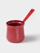 Турка Доляна «Мрамор рэд», 800 мл, d=10 см, антипригарное покрытие, индукция, красная - Фото 2