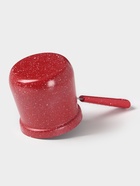 Турка Доляна «Мрамор рэд», 800 мл, d=10 см, антипригарное покрытие, индукция, красная - Фото 4