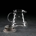 Чайник стеклянный заварочный с крышкой «Бриз», 500 мл - Фото 5