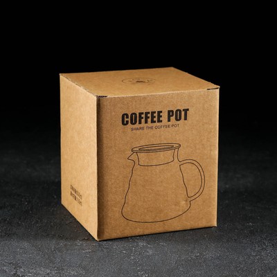 Заварочный чайник «Бриз», 500 мл, с крышкой, стекло