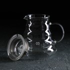 Чайник стеклянный заварочный с крышкой «Бриз», 700 мл - Фото 2
