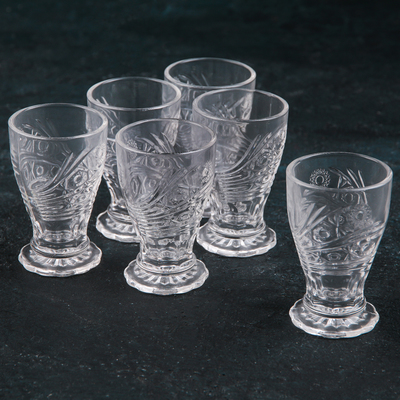 Набор рюмок «Лучи солнца», 50 мл, 6 шт., стекло