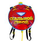 Водный пистолет «Стальной герой», с ранцем - Фото 2