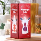 Бутыль стеклянная для соусов и масла 2 в 1 «Фьюжн. Перчик», 100/400 мл, 9,5×5,5×17,5 см - фото 25645113