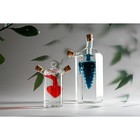 Бутыль стеклянная для соусов и масла 2 в 1 «Фьюжн. Виноград», 100/350 мл, 10,5×10,5×19,5 см - фото 25348002