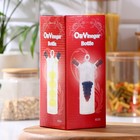 Бутыль стеклянная для соусов и масла 2 в 1 «Фьюжн. Виноград», 100/350 мл, 10,5×10,5×19,5 см - фото 25348004